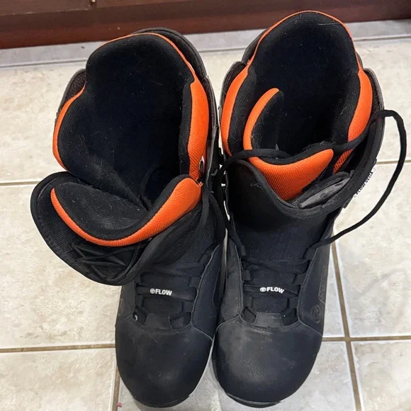 Flow Vega Snowboarding Boots – Black/Orange – Lightly Used - Picture 11 of 15